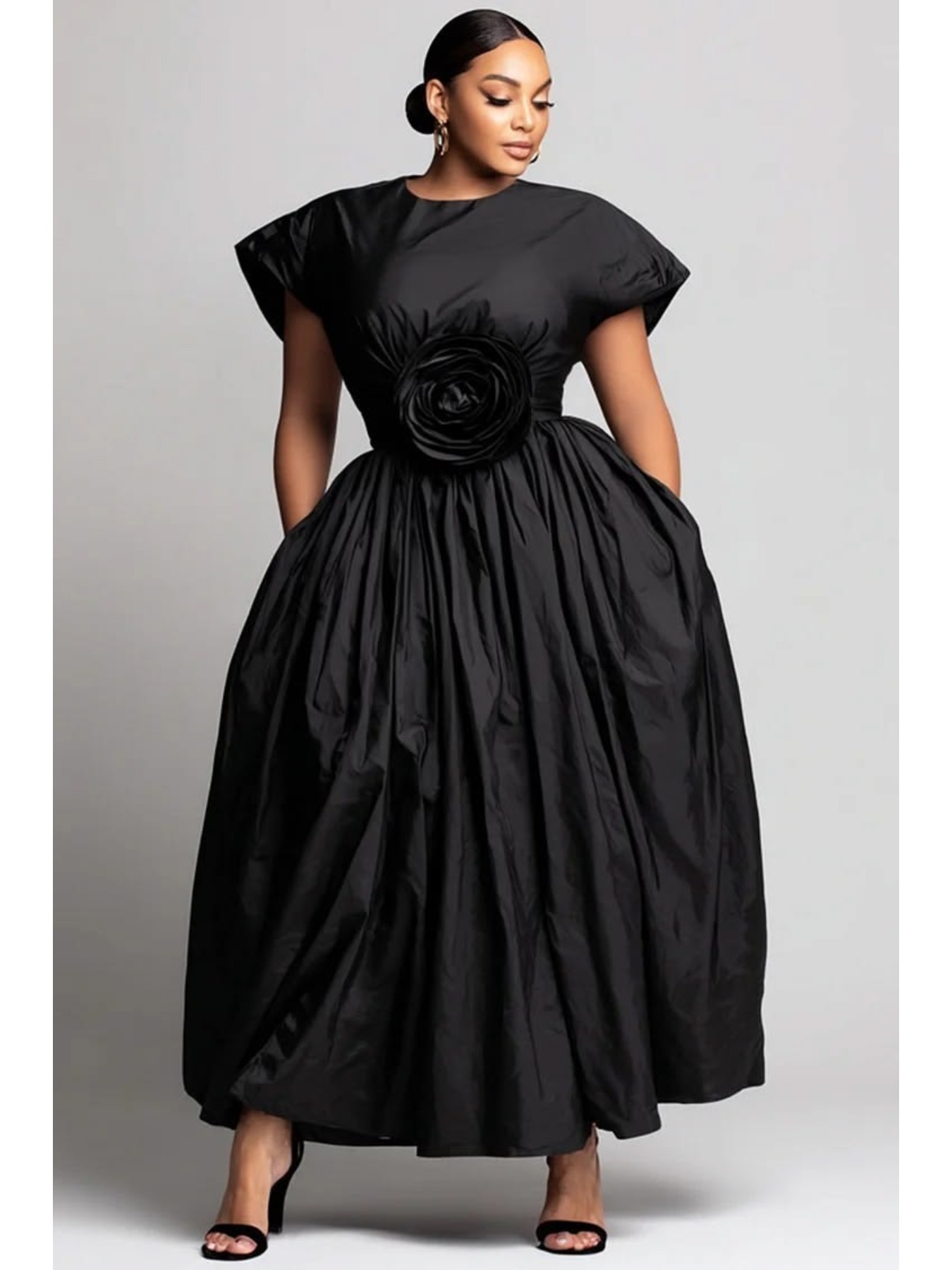 Elegant Plus Size Formal Dress - Tippet Line review and price