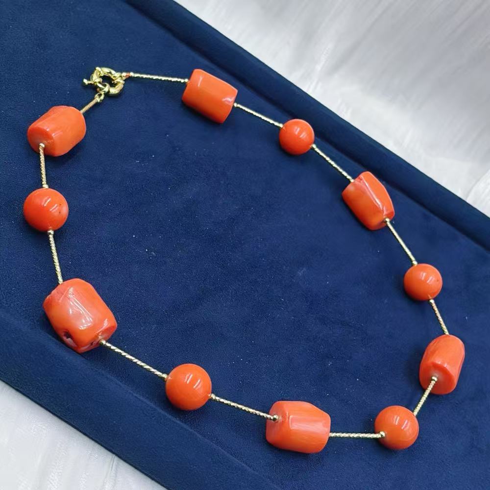 12-16mm Orange Women Vintage   - Freshwater Line review and price