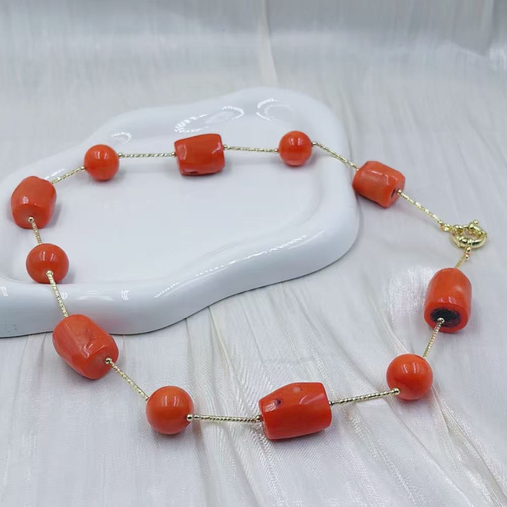 12-16mm Orange Women Vintage   - Freshwater Line review and price
